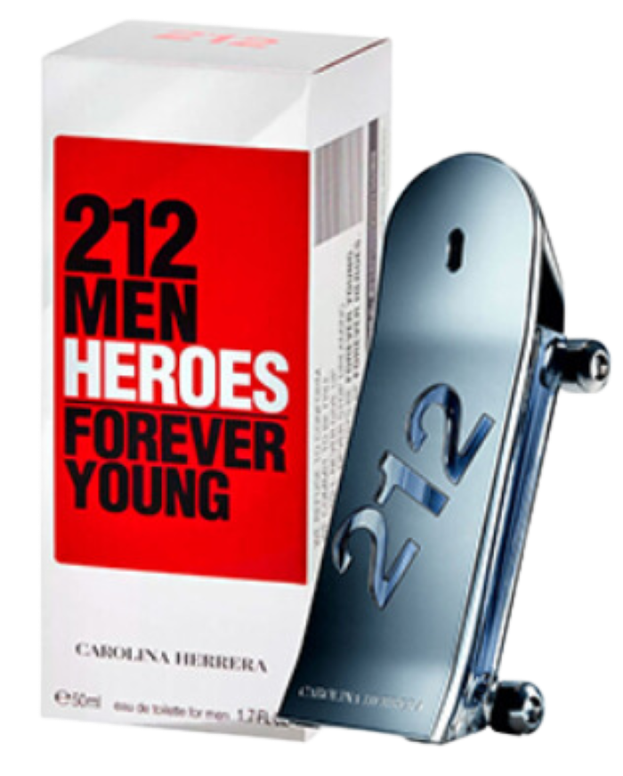 212 HEROES FOREVER YOUNG HOMBRE 90ML EDT CAROLINA HERRERA