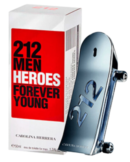 212 HEROES FOREVER YOUNG HOMBRE 90ML EDT CAROLINA HERRERA