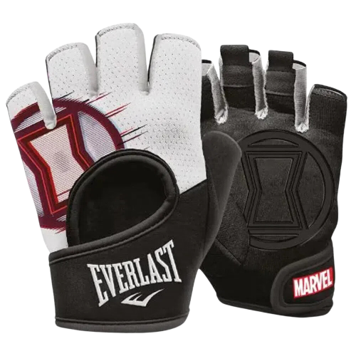 Guantes para pesas Marvel The Legend Black Widow talla L-M