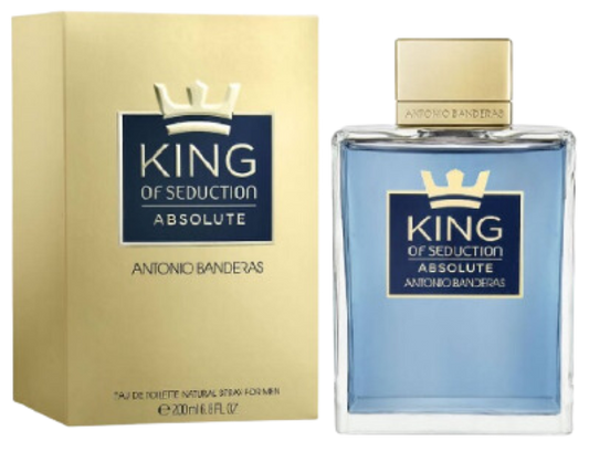 KING OF SEDUCTION ABSOLUTE 200ML HOMBRE EDT ANTONIO BANDERAS