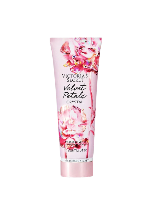 Loción Corporal Velvet Petals Crystal Contenido Neto 236ML 8OZ