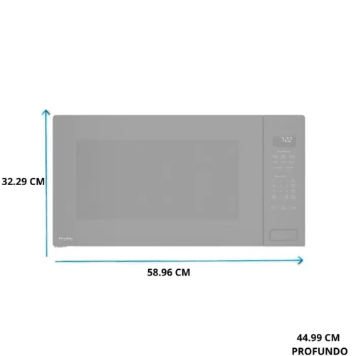 HORNO DE MICROONDAS GENERAL ELECTRIC 2.2CP PEB7227ANDD