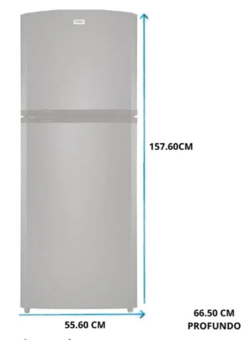 REFRIGERADORA AUTOMÁTICA MABE 10CP RMA230PVMRE1